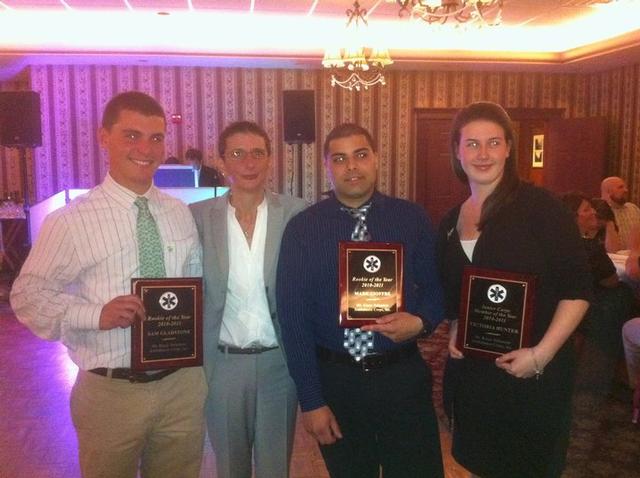 Members Awarded for their Dedication at our Annual Dinner 2011